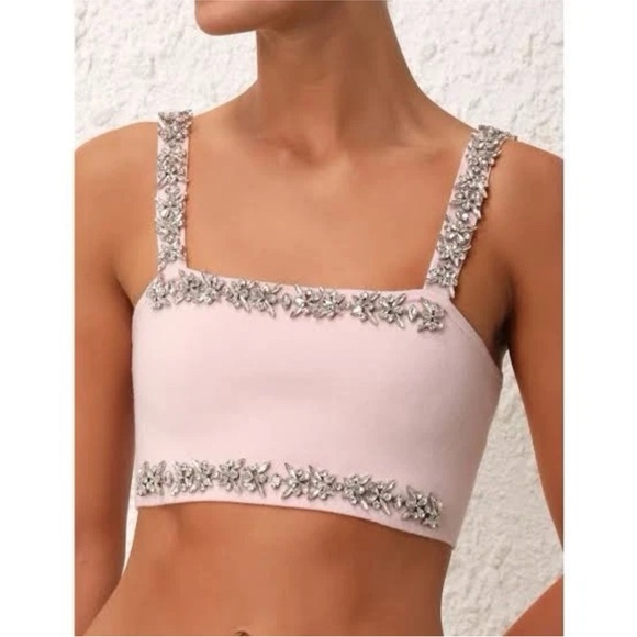 Zimmermann Blush Embellished Top and skirt set - Picture 3 of 9